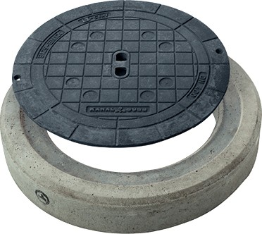 Wavin BE/GU Kombiabdeckung SX400 o.L. 4023926