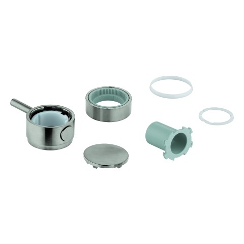 GROHE Temperaturwählgriff 49089 rund für THM-Fertigmontagesets supersteel 49089DC0
