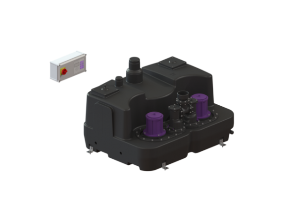 KESSEL Doppelhebeanlage Aqualift F XL 3000W S1 Duo 450L o.S. 11115