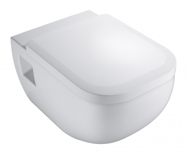 derby Set m.derby WWC spülrandlos offene Befest.m.derby style WC-Sitz m.AS VIG