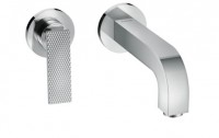 Hansgrohe Waschtischmischer UP Axor Citterio FS Hebelgr.l.Aus.o.Pla.Rautenschliff chr 39181000