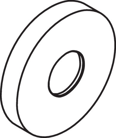 Hansgrohe Rosette Axor Citterio DAPM chrom 96767000