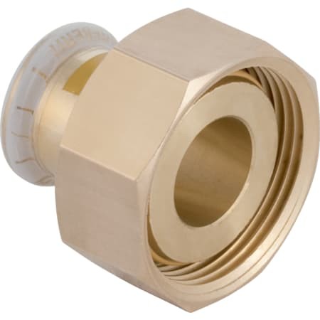 Geberit Mapress Kupfer Übergang mit ÜM (Gas) konisch dichtend Ms d22-G1 1/8 34556