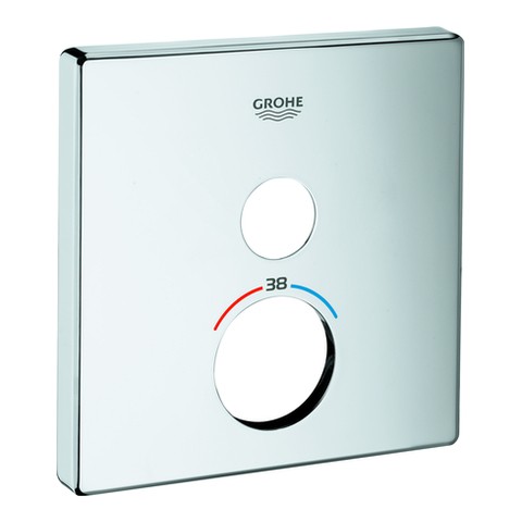 GROHE Rosette 49037 eckig für SmartControl chrom 49037000