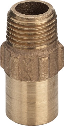 Viega Doppelnippel 94280G in 42mm x R1 1/2 Rotguss 142841