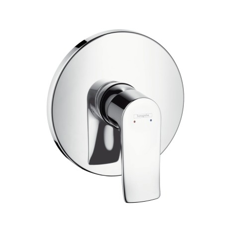 Hansgrohe Brausenmischer Unterputz Metris Fertigset chrom 31685000