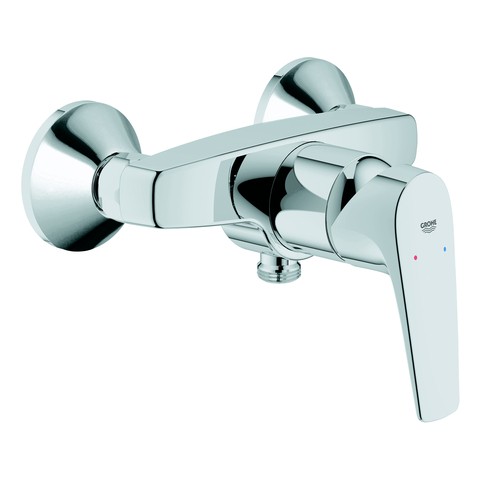 GROHE EH-Brausebatterie BauFlow 23755 Wandmontage chrom 23755000