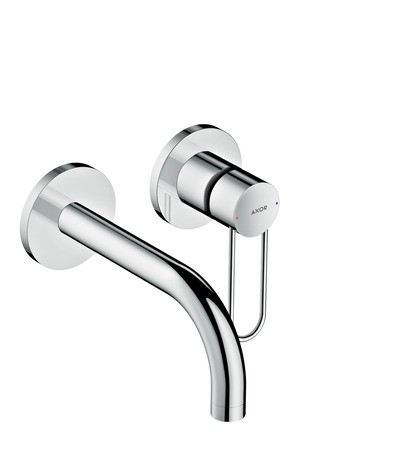 Hansgrohe Waschtischmischer Unterputz Axor Uno FS Bügelgriff chrom kurzer Auslauf 38121000