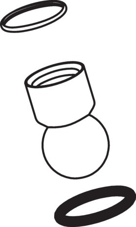 Hansgrohe Gelenkstück Raindance Kopfbrause 97331000