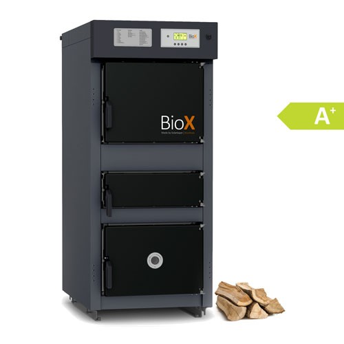 Solarbayer Holzvergaser BioX 45 Leistung: 43,2 kW; Scheitholzlänge 0,5m 300704500