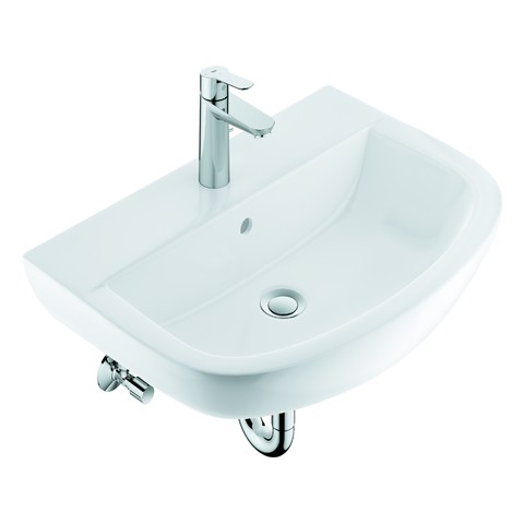 GROHE WT-Bundle Bau Keramik 39643 mit WT 55cm/BauEdge EHM alpinweiß/chrom 39643000
