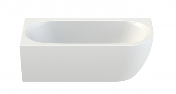 Comfortwanne Acryl derby 180x80cm links Monoblock Überlaufbefüllung weiss VIG.
