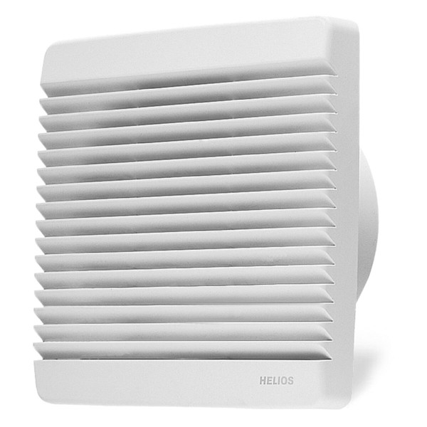 Helios HV 200/4 R Wandeinbauventilator, 1-PH alpinweiß 00957