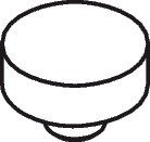 Hansgrohe Zugknopf Axor Terrano 4-Loch Armatur chrom 96335000