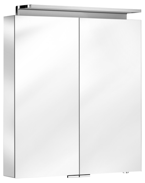 Keuco Spiegelschrank Royal L1 13602, silber-eloxiert, 650x742x150 mm 13602171301