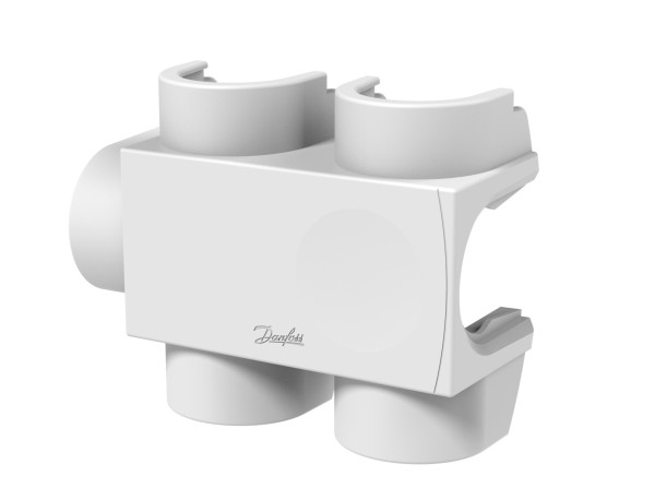 Danfoss Kunststoffabdeckung für VHS-DV DG, Fühler rechts in RAL 9016, HK 1/2" 013G7956