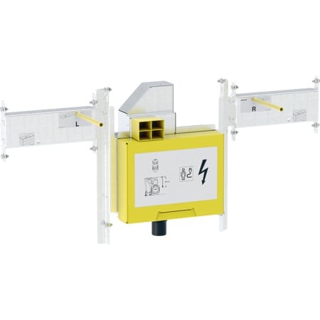 Geberit GIS Set ONE Waschtisch mit UP- Drehsiphon B120 461.484.00.1