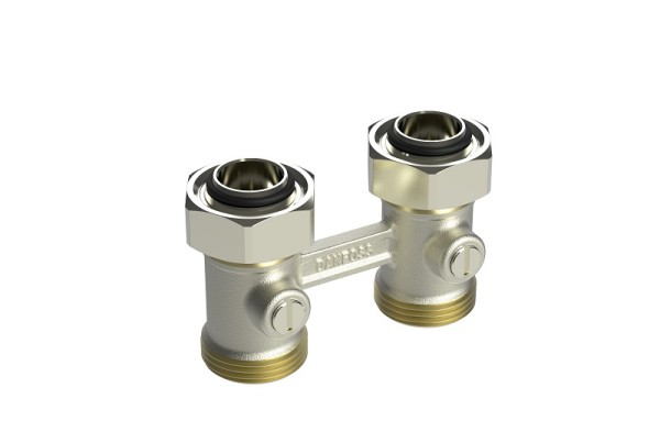 Danfoss Universalverschraubung RLV-KB für Ventil-HK, Heizk. G 3/4, Durchgang 003L0391