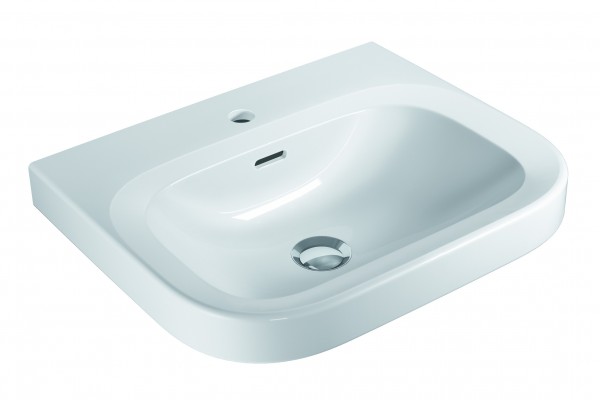 Handwaschbecken derby style 45x35cm weiss VIGOUR