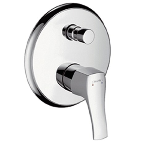 Hansgrohe Wannenmischer Unterputz Metris Classic Fertigset chrom 31485000