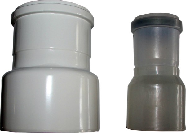 Wolf Reduzierung DN110/160 - DN80/125, aus PP 2652248