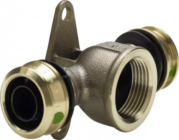 Viega T-Stück mit SC Raxofix 5325.8 in 16mmxRp1/2x16mm Siliziumbronze 647698