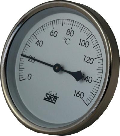 Wolf Thermometer Bimetall NG80 L=45mm für SLS-50