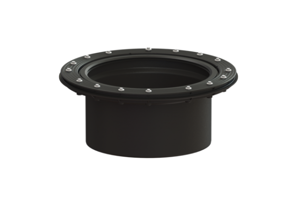 KESSEL Verlängerungsstück mit Flansch und Gegenflansch, H 180 mm 83073