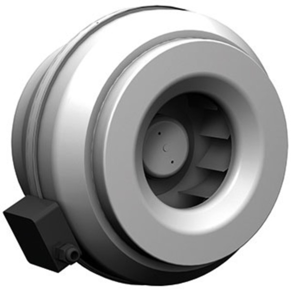 Radial-Rohrventilator COSMO VENT RRV 315.1 inkl.Montagekonsole RAL 9018