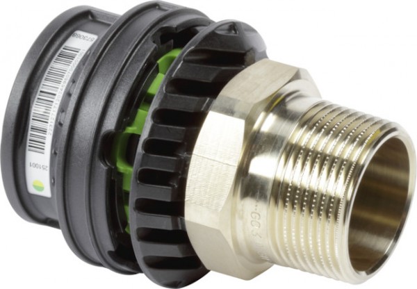 Viega Übergangsstück mit SC Geopress K 9711 in 40mm x R1 Kunststoff 710262