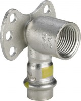 Viega Wandsch. mit SC Sanpress Inox G SC 0225.5 für Gas in 18mm x Rp1/2 edelst. 487317