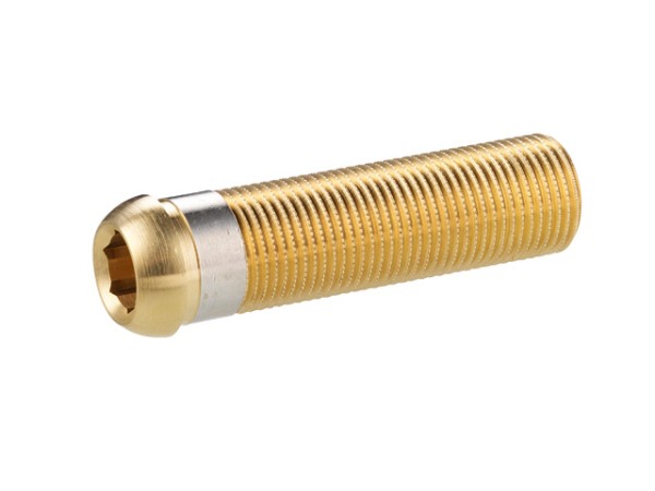 Danfoss Nippel lang f.RA,RAV(L),RLV,AVDO R 3/8 gekürzt 65 mm, Gesamtlänge 84 mm 192H0187