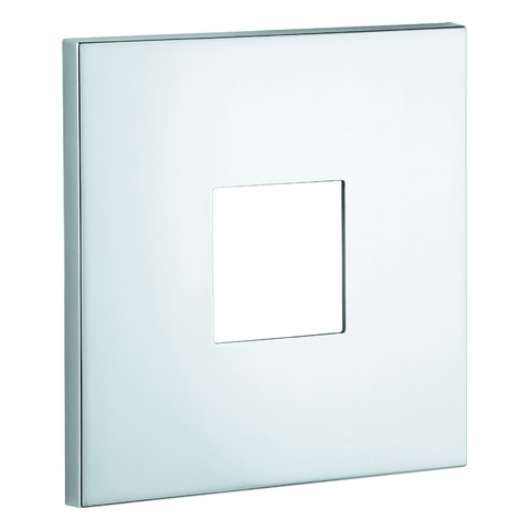 GROHE Rosette 48430 eckig für EHM-Fertigmontagesets chrom 48430000