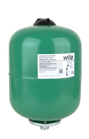 Wilo Membrandruckbehälter VESSEL-BOOST-50L-10B-VT-V-G1'' 4223287