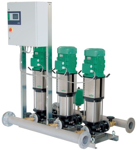 Wilo Mehrpumpenanlage Comfort CO-4 Helix V 3603/1/K/CC,DN150,7.5kW 2530601