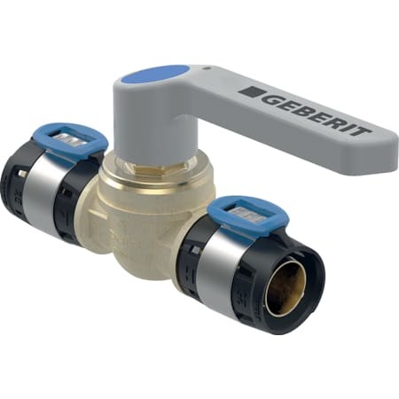 Geberit FlowFit Kulhahn mit Betätigungshebel SiBr d32 619.853.00.1