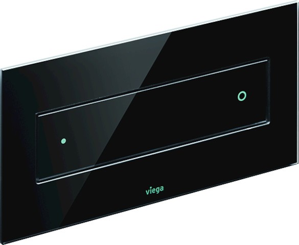 Viega WC Betätigungsplatte Visign for Style 12 8332.1 in gebürstet 675608