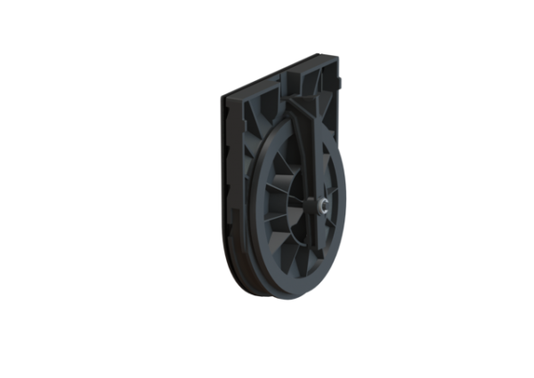 KESSEL Einschiebeteil DN 200, mit Klappe und Dichtung 70205