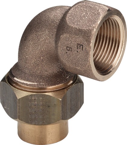 Viega Winkelverschraubung 94096G konischdichtend in 28mm x Rp1 Rotguss 112295