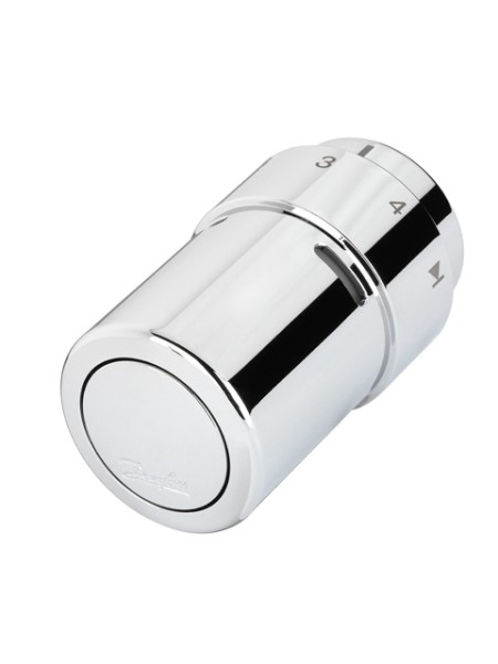 Danfoss Design Fühlerelement RTX Rücklauftemperaturbegr., Chrom 013G6190