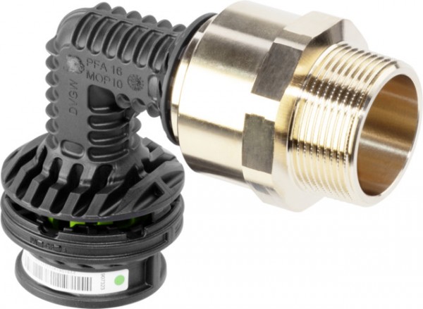 Viega Anschlussbogen SC Geopress K 9720.1TW in 63mm x R1 1/2 Kunststoff 768294