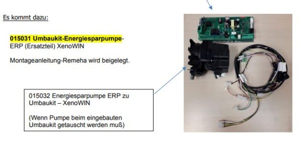WINDHAGER Umbaukit - Energiesparpumpe ER Umbaukit - Energiesparpumpe ERP (Ersatzt 015031