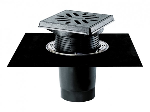DALLMER Hof- und Parkdeckablauf 616.1 DallBit, DN 150