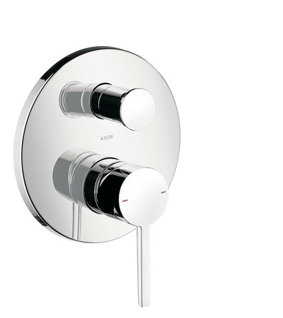 Hansgrohe Wannenmischer Unterputz Axor Starck Fertigset chrom Hebelgriff 10414000