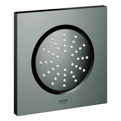 GROHE Seitenbrause Rainshower F-Series 5'''' 27251 mit Einbaukörper hard graphite 27251A00