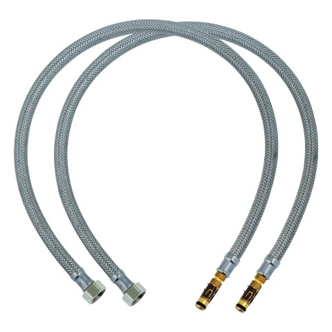 GROHE Druckschlauch 06752 2 Stück chrom 0675200M