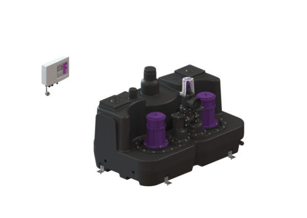 KESSEL Doppelhebeanlage Aqualift F XL 1400W S1 Duo 300L m.S. 11091