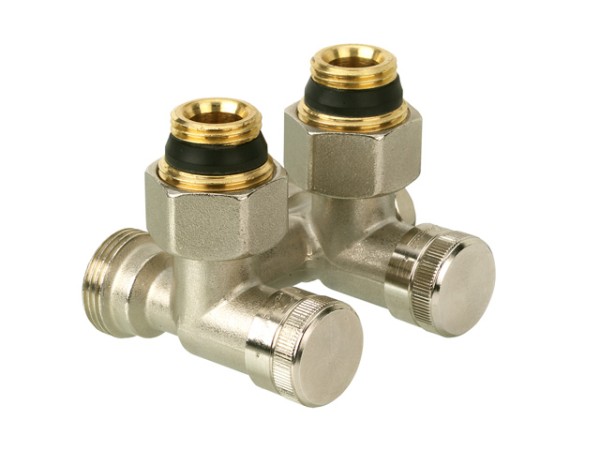 Danfoss Universalverschraubung RLV-K für Ventil-HK, Heizkörper R 1/2, Eck 003L0282