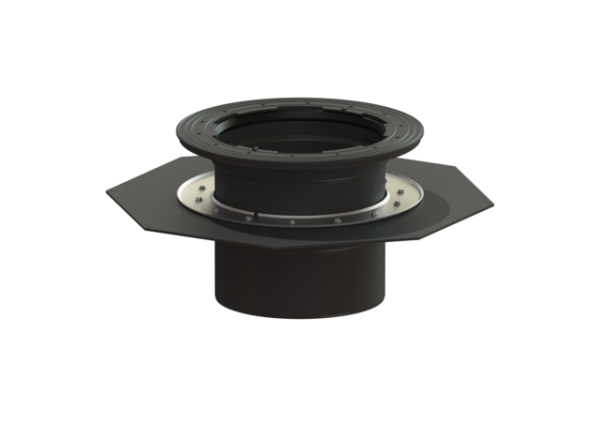 KESSEL Verlängerungsstück Bodenplatte, für WU Beton 830075