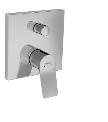 Hansgrohe Wannenmischer Unterputz Vivenis Fertigset chrom 75415000